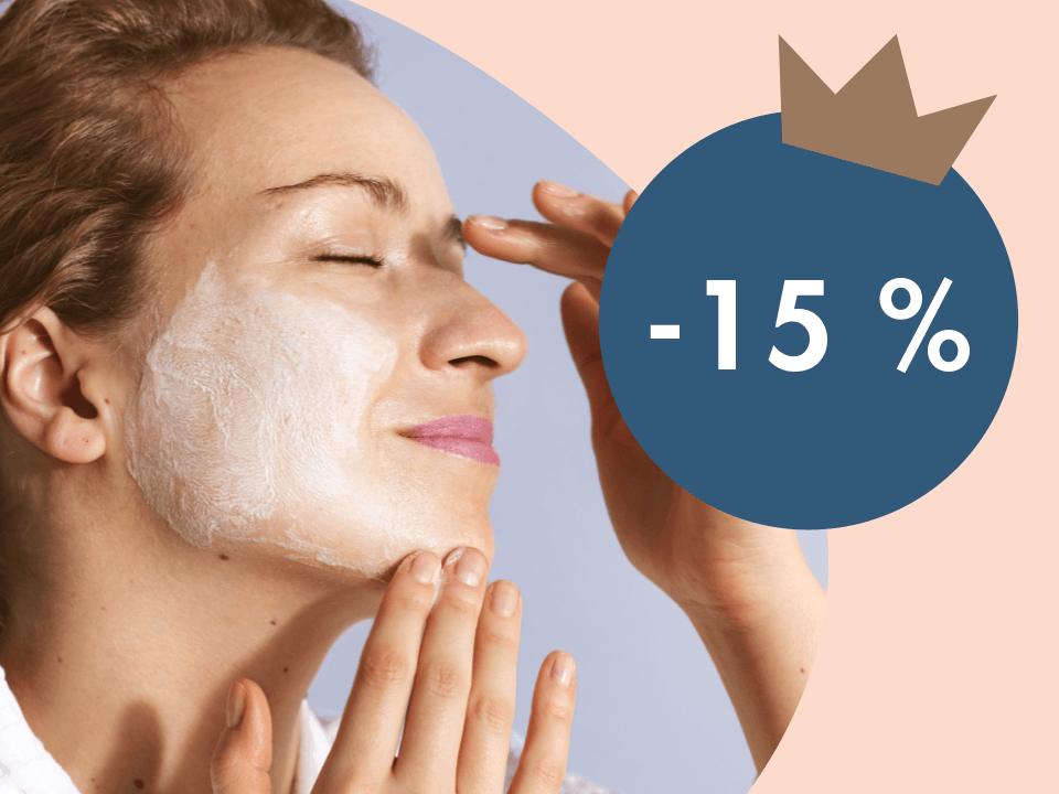 Ansiktsmasker & peeling -15 %